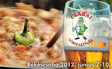 A sör és csülök ünnepe Békéscsabán 2012-ben is