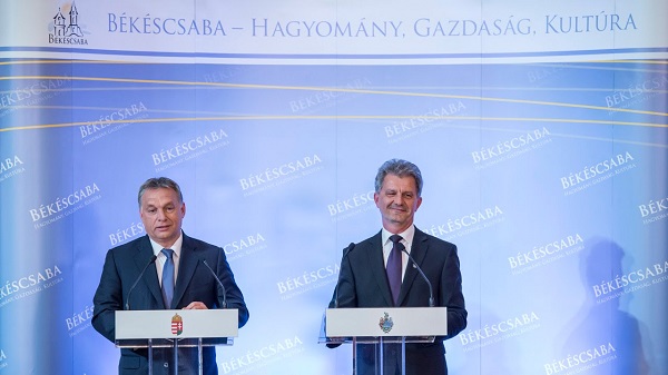 Orbán Viktor és Szarvas Péter - Modern Városok program