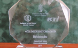 A Nemzeti Fejlesztési Minisztérium díjjal ismerte el Békéscsaba közlekedés kultúráját